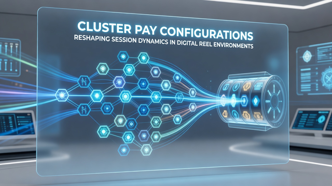 Analytics dashboard showing session duration metrics for cluster pay versus traditional slot formats