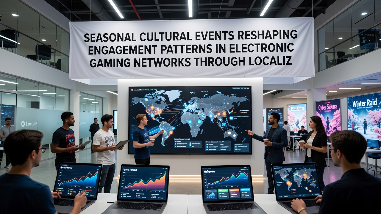 Global gaming networks adapting seasonal events for localized player communities