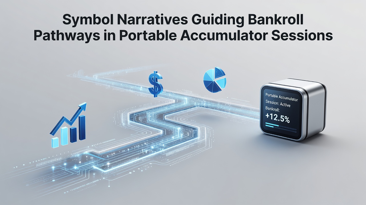 Mobile slot interface displaying thematic symbols that influence accumulator progress and bankroll decisions during extended play