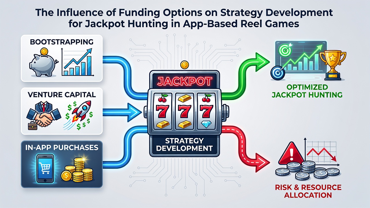 Chart displaying funding method impacts on mobile slot bankroll management