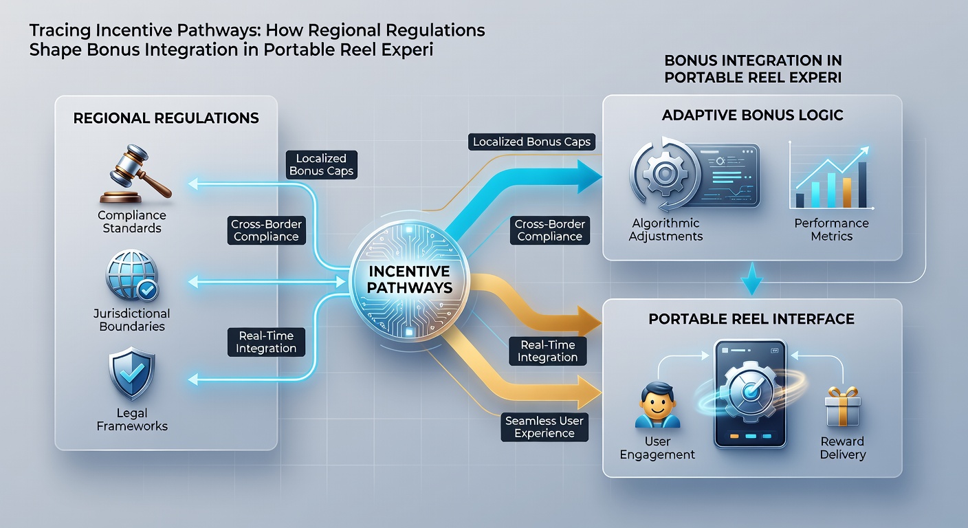 Mobile reel screen with regulatory compliance indicators and bonus integration layers